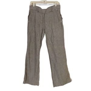 Mint Velvet Gray Linen Pants - 8